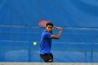 Men's Tennis vs Stonehill  Wheaton College Men's Tennis vs Stonehill College. - Photo by: KEITH NORDSTROM : Wheaton, Tennis